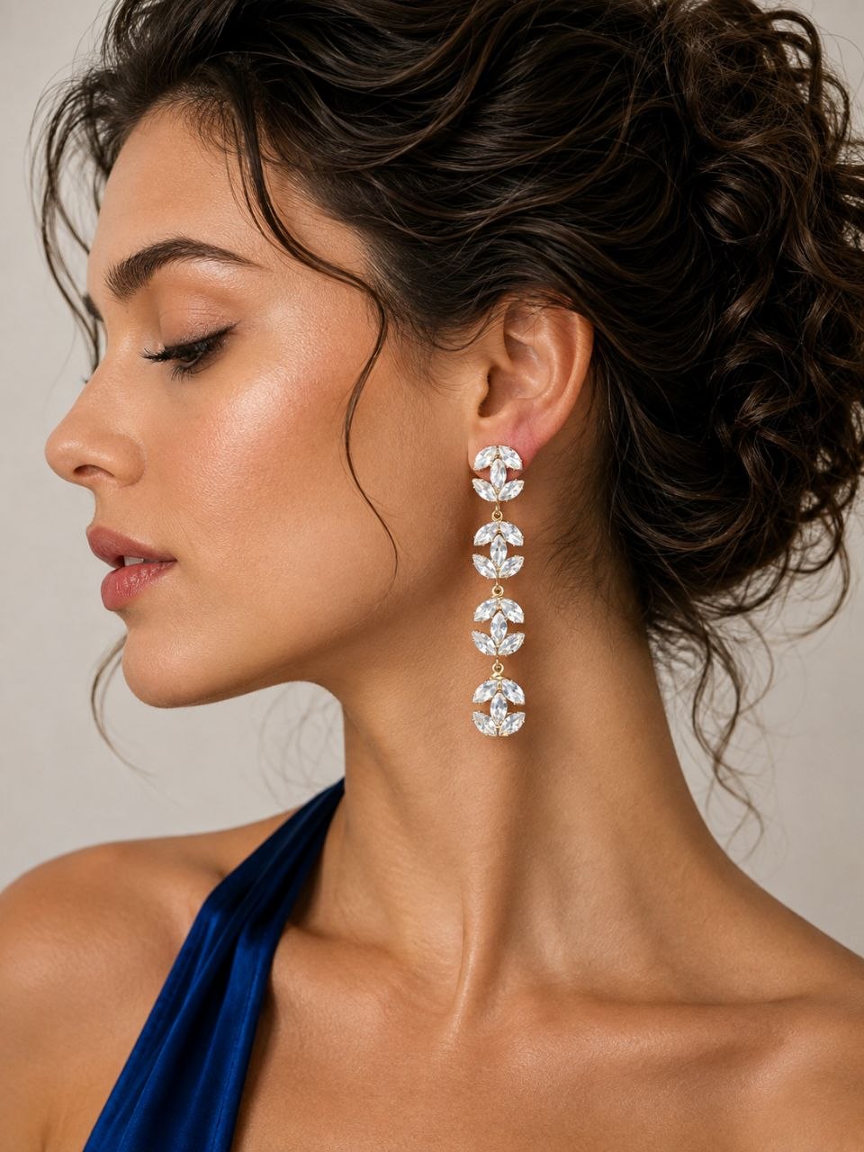 گوشواره جواهری کد 8