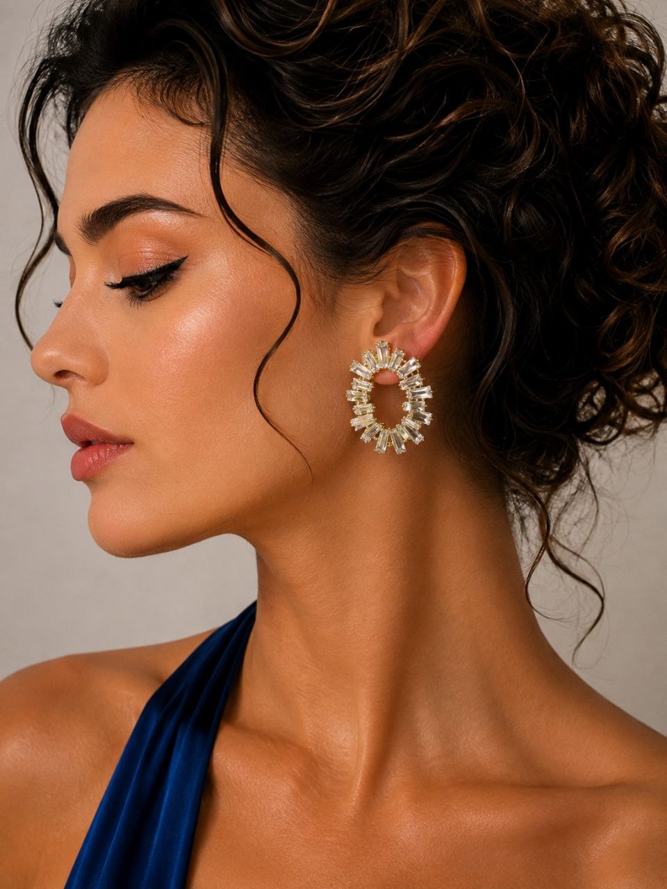 گوشواره جواهری کد 12